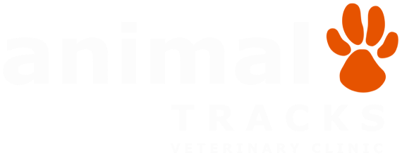 Animal Tracks Vet Clinic - logo white